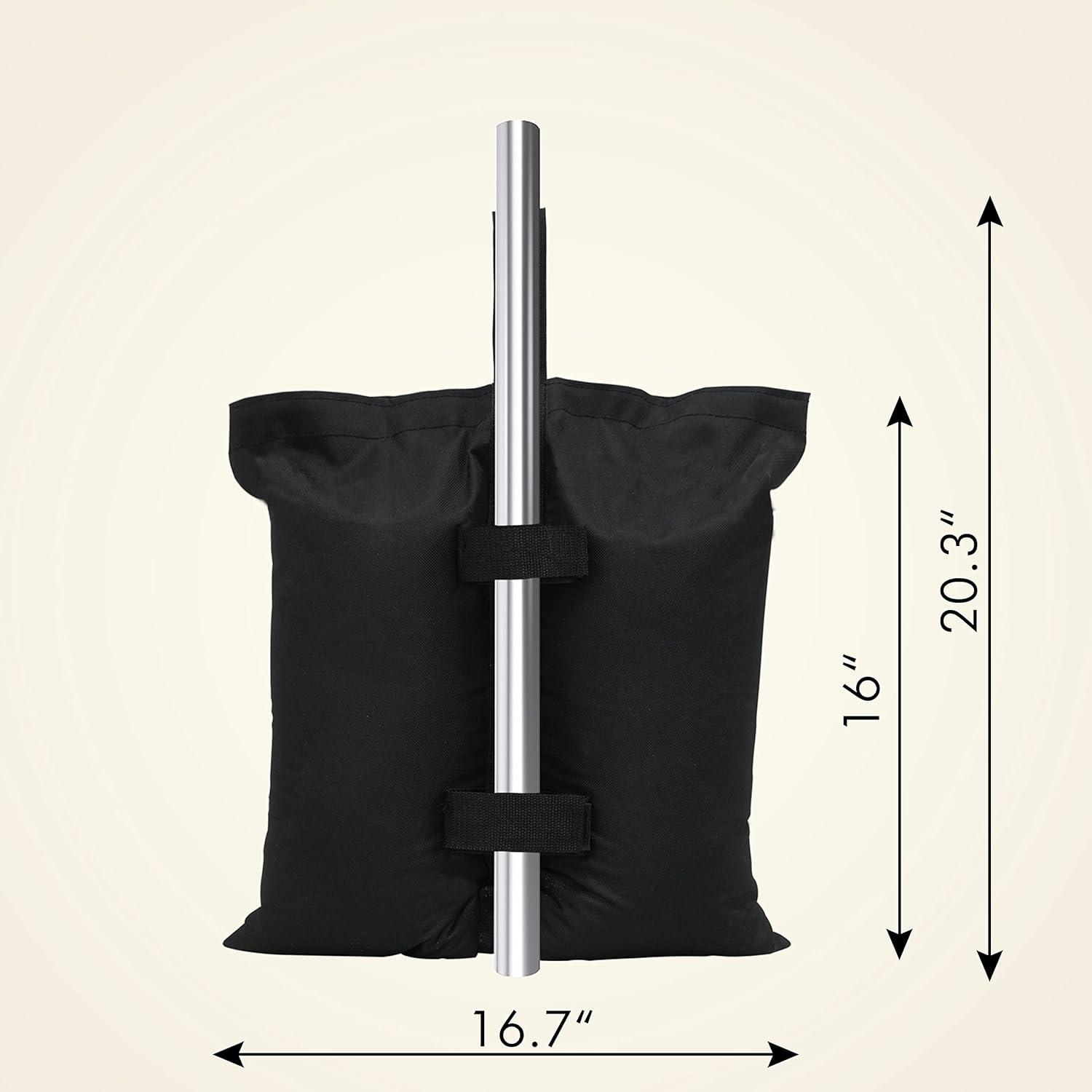 Canopy Weights Sand Bags, Sandbags for Weight, Tent Weight Bags Set of 4 for Camping Canopy, Outdoor Patio Shelter Umbrellas