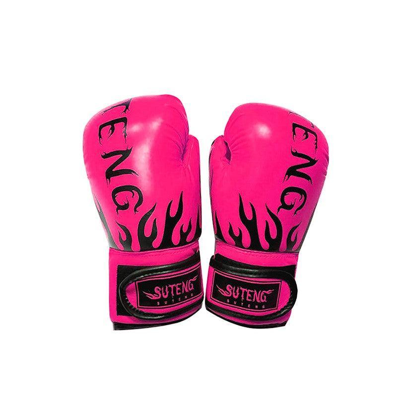 2PCS PU Boxing Training Gloves for Young Beginners Suitable for Ages 3-12 - Pearly Pink