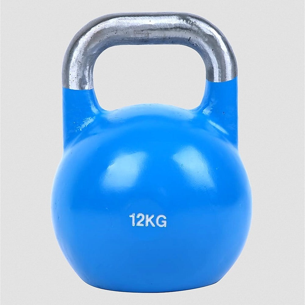 12kg Pro-Grade Steel Kettlebell – Heavy Duty Strength Training